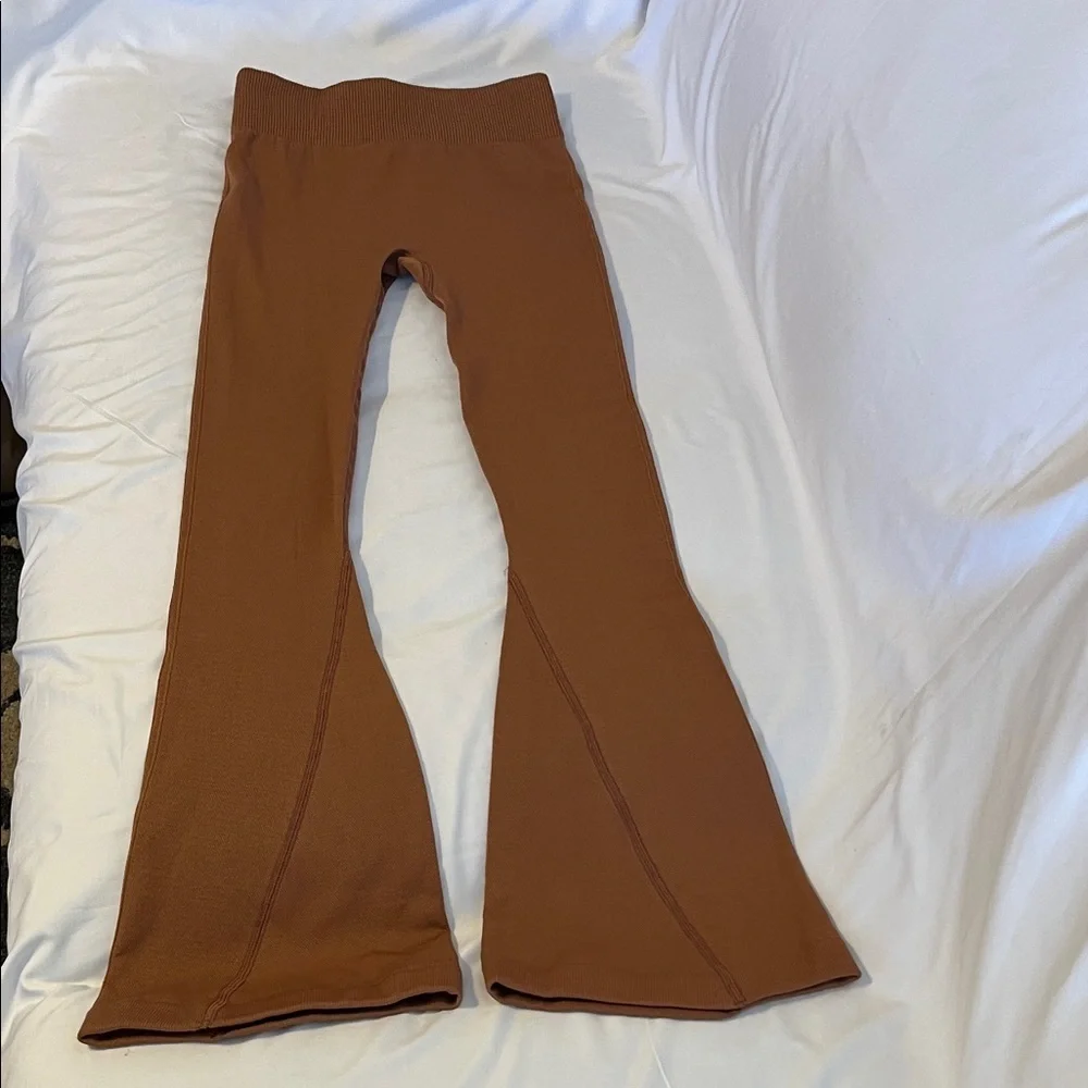 Brown Flared Kids Bottoms